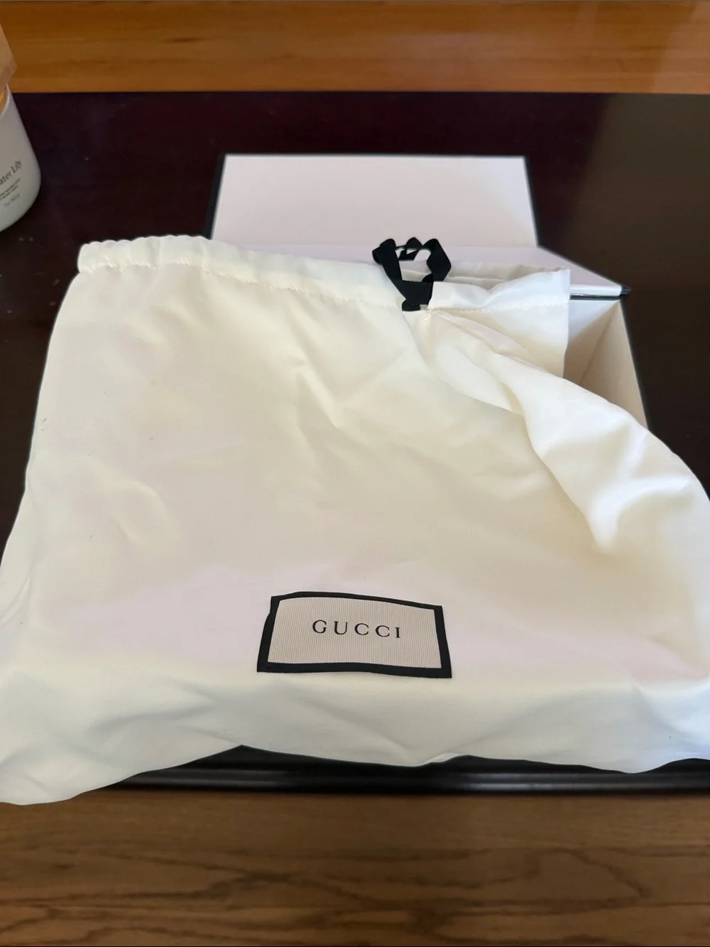 Gucci White and Black Branded Men’s Accessory Box